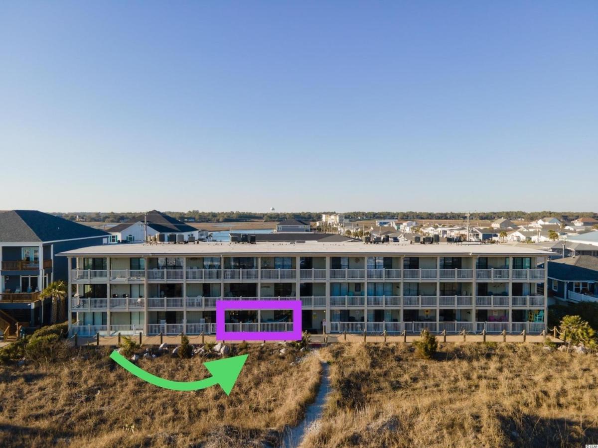Beautiful Beachfront-Oceanfront First Floor 2Br 2Ba Condo In Cherry Grove, North Myrtle Beach! Renovated With A Fully Equipped Kitchen, 3 Separate Beds, Pool, Private Patio & Steps To The Sand! מראה חיצוני תמונה