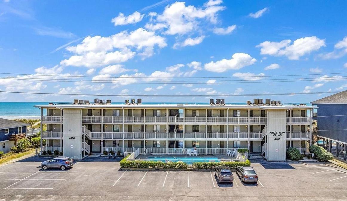 Beautiful Beachfront-Oceanfront First Floor 2Br 2Ba Condo In Cherry Grove, North Myrtle Beach! Renovated With A Fully Equipped Kitchen, 3 Separate Beds, Pool, Private Patio & Steps To The Sand! מראה חיצוני תמונה